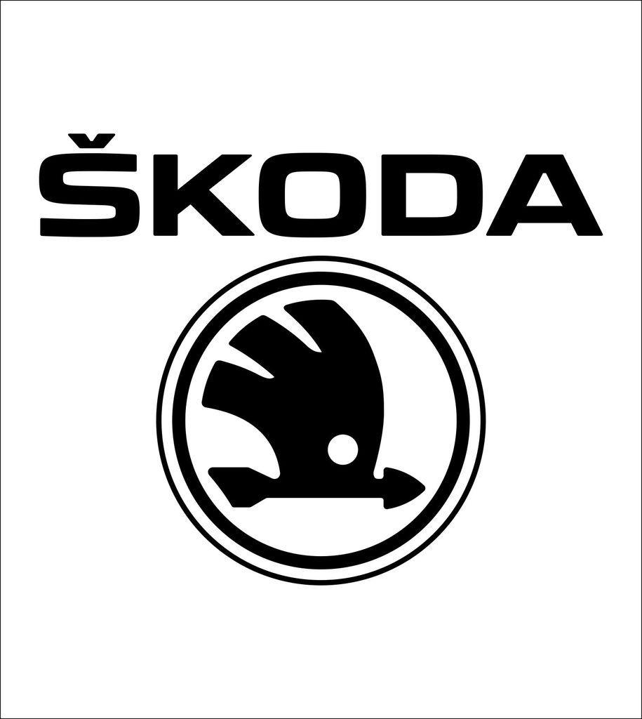 Performance Car Logo - Skoda Car Logo Decal