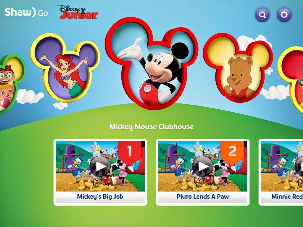 Disney Junior App Logo - Shaw Launches Free Disney XD, Disney Junior & Family Channel Apps