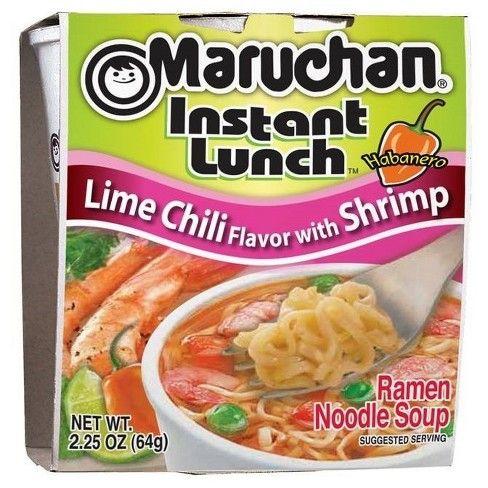 Maruchan Ramen Noodles Logo - Maruchan® Instant Lunch™ Lime Chili Flavor With Shrimp Soup.25oz