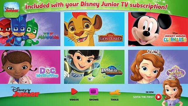 Disney Junior App Logo - Shaw Direct Junior App