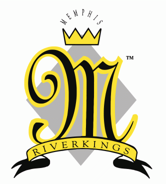 Memphis Riverkings Logo - Memphis RiverKings Primary Logo - Central Hockey League (CeHL ...