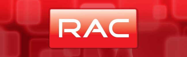 Red and White RAC Logo - Oracle rac Logos