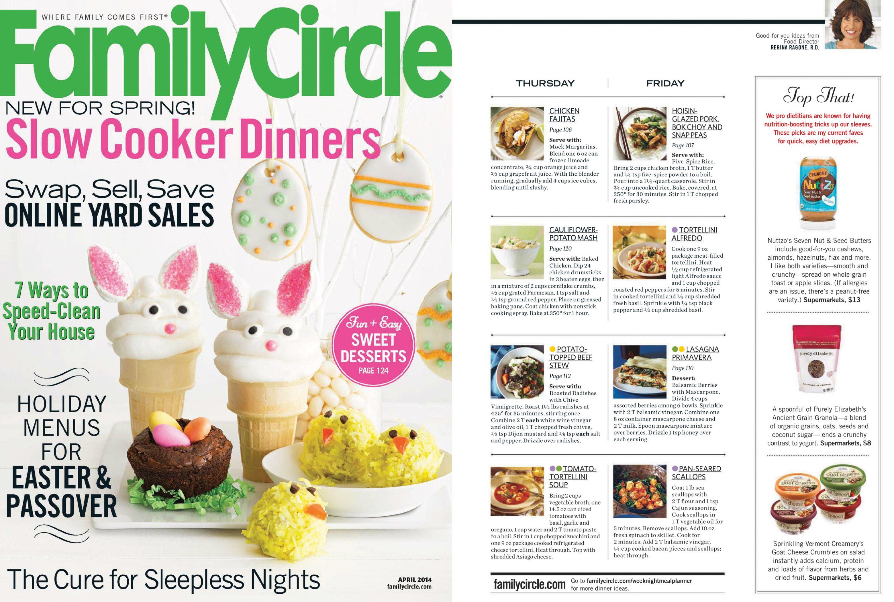 Family Circle Magazine Logo - Top That”–Nutrition Boosting Tips from Family Circle Magazine | eat ...