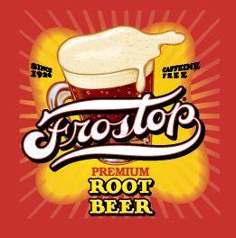 Root Beer Logo - Frostop Root Beer