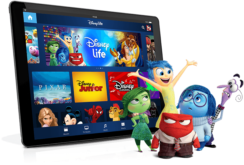 Disney Junior App Logo - DisneyLife - Watch Disney Movies, TV Box Sets, Listen to Music & More