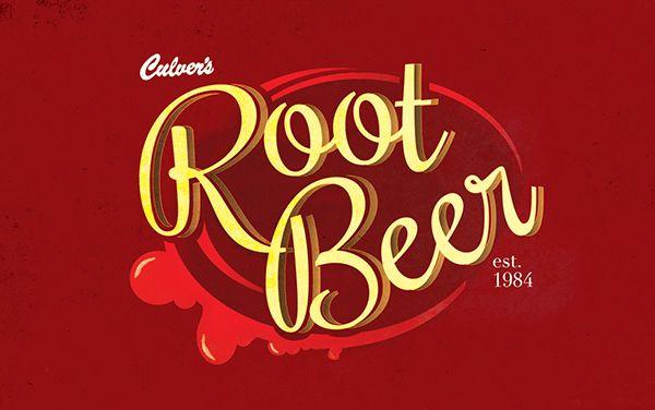 Root Beer Logo - Culver's Root Beer Logo Design on Behance