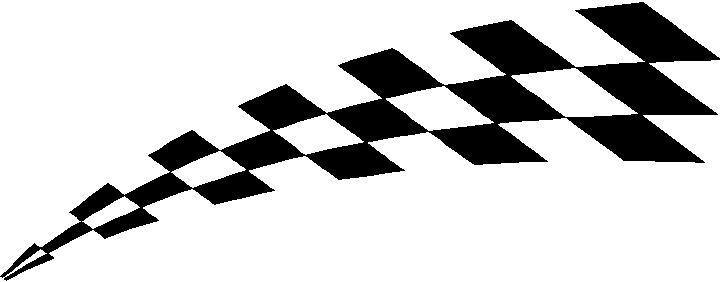 Racing Flag Logo - CHECKERED FLAG DECAL / STICKER 41