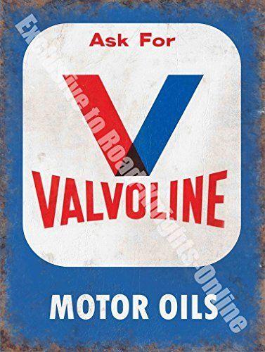 Red and Blue Bar Logo - RKO V for Valvoline. Motor oils. Blue, red and white logo. Old retro ...