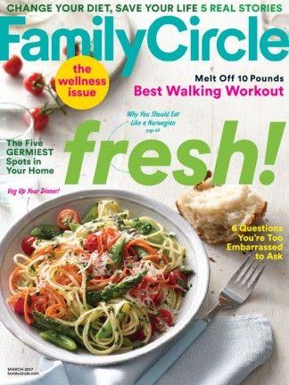 Family Circle Magazine Logo - Family Circle USA Magazine Subscription