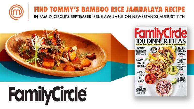 Family Circle Magazine Logo - Tommy Walton's Bamboo Rice Jambalaya is in FAMILY