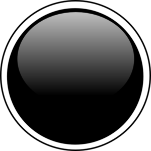 Black Circle Logo - Glossy Black Circle Button Clip Art at Clker.com - vector clip art ...