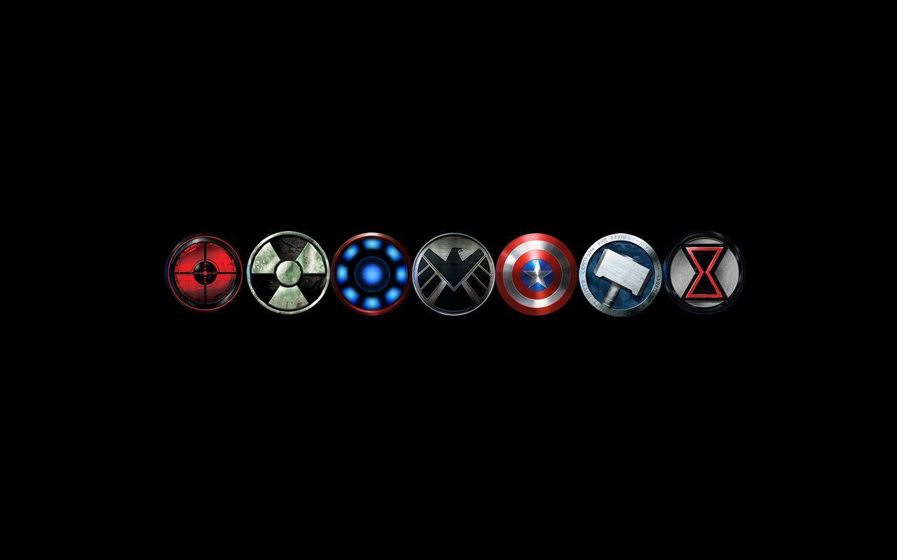 Avengers Logo - Avengers logo wallpaper (x-post from r/Avengers) : Marvel