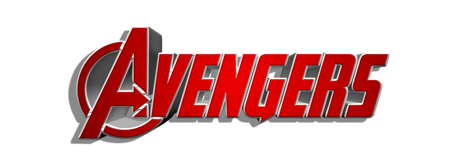 All the Avengers Logo - Custom! The Avengers - logo Original - 3D 02 - png by ...