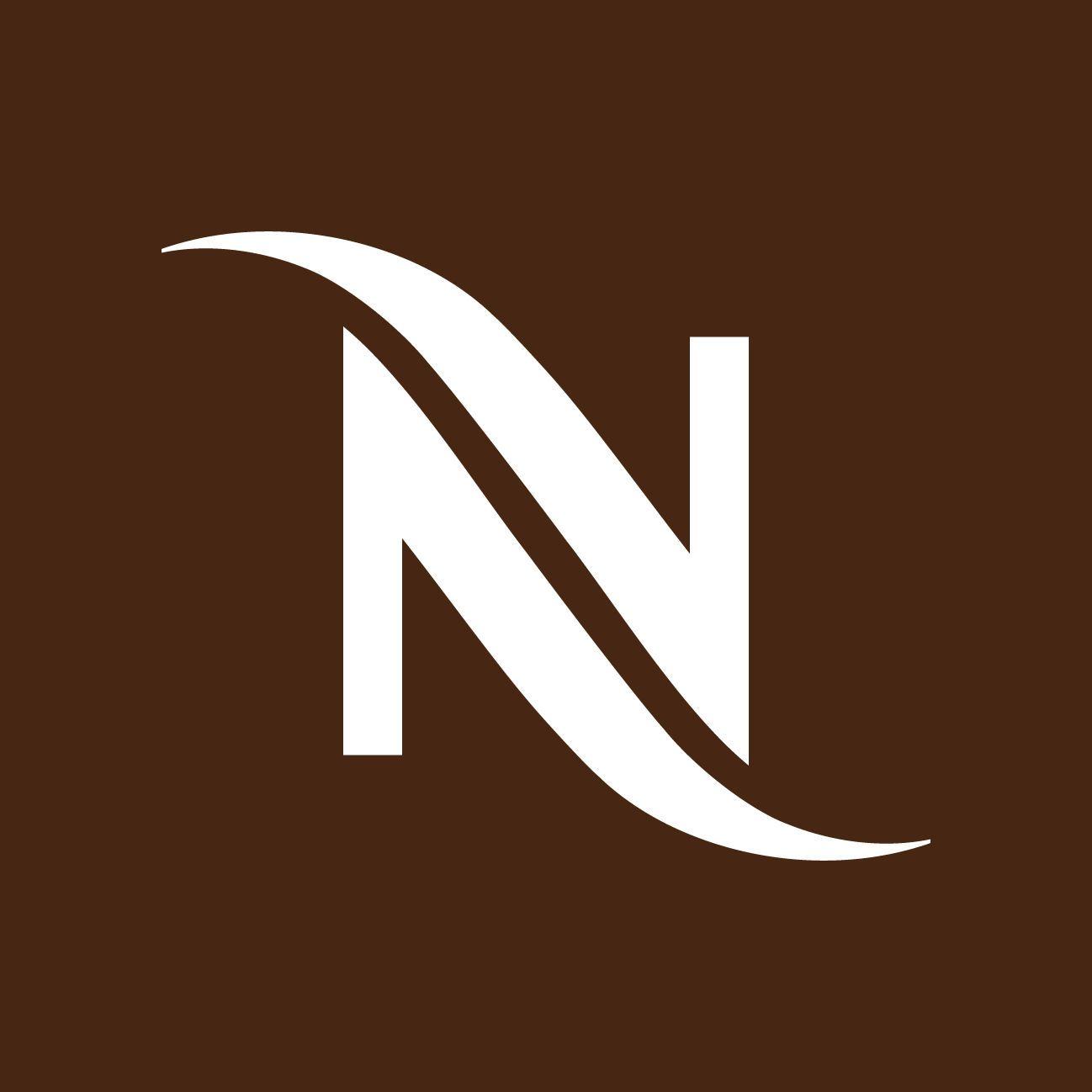 Brown and White N Logo - 1298x1298px Nespresso 75.03 KB #294461