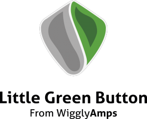 Green Button Logo - Little Green Button - the original on-screen panic alarm system.