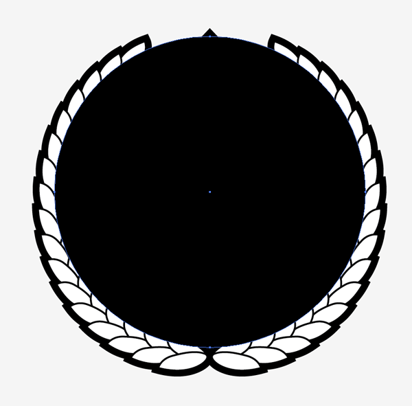 Black White Circle Logo - Black circle logo design png » PNG Image