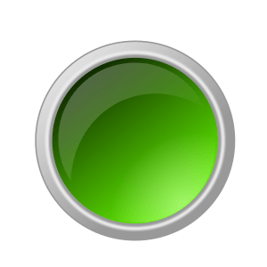 Green Button Logo - Clipart - glossy green button