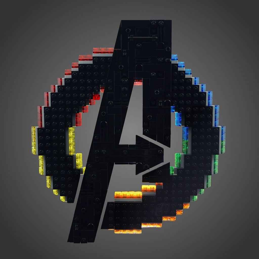 All the Avengers Logo - Avengers Logo | Couldn't resist putting together a build to … | Flickr