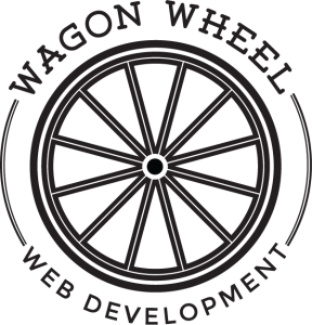 Wagon Circle Logo - Wagon Wheel Website Development - Easy and affordable websites for ...