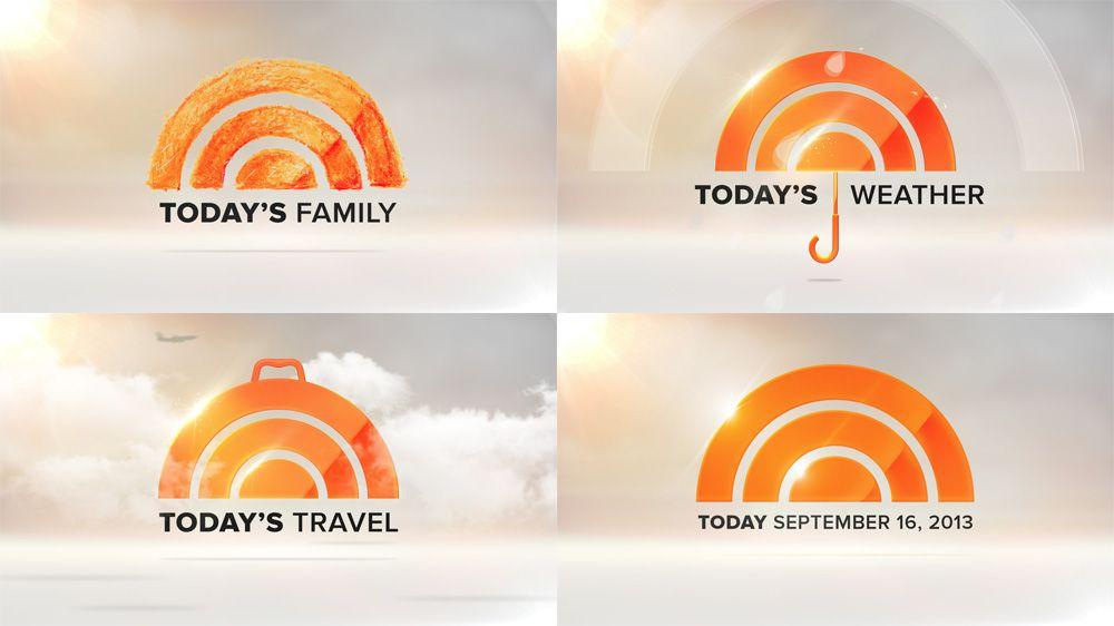 NBC Today Show Logo - Brand New: New Logo and Animation for Today Show