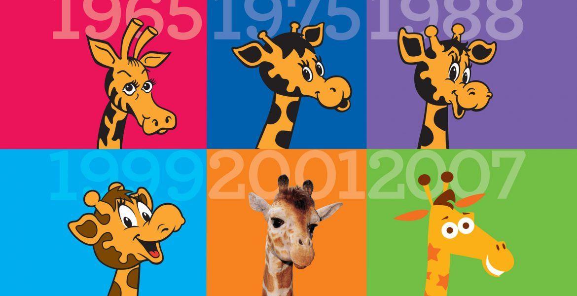 New Toys R Us Logo - Design Evolution: Geoffrey the Giraffe of Toys“R”Us