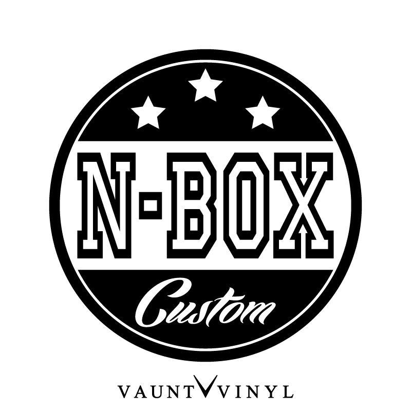 Wagon Circle Logo - VAUNT VINYL sticker store: N-BOX CUSTOM cutting sticker N box slash ...