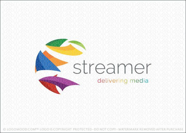 Modern Globe Logo - Readymade Logos for Sale Streamer | Readymade Logos for Sale