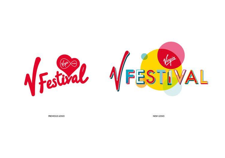 Red White and Yellow Brand Logo - V Festival unveils “youthful” rebrand with clearer reference to ...