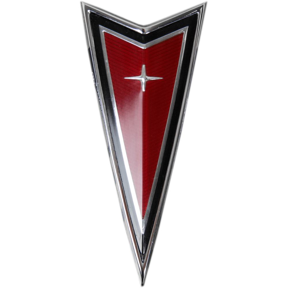 Pontiac Logo - 1977-81 New Pontiac Firebird Trans Am Front Panel Crest Emblem RED ...