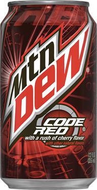 Mountain Dew Code Red Logo - Mtn Dew Code Red | Over Caffeinated