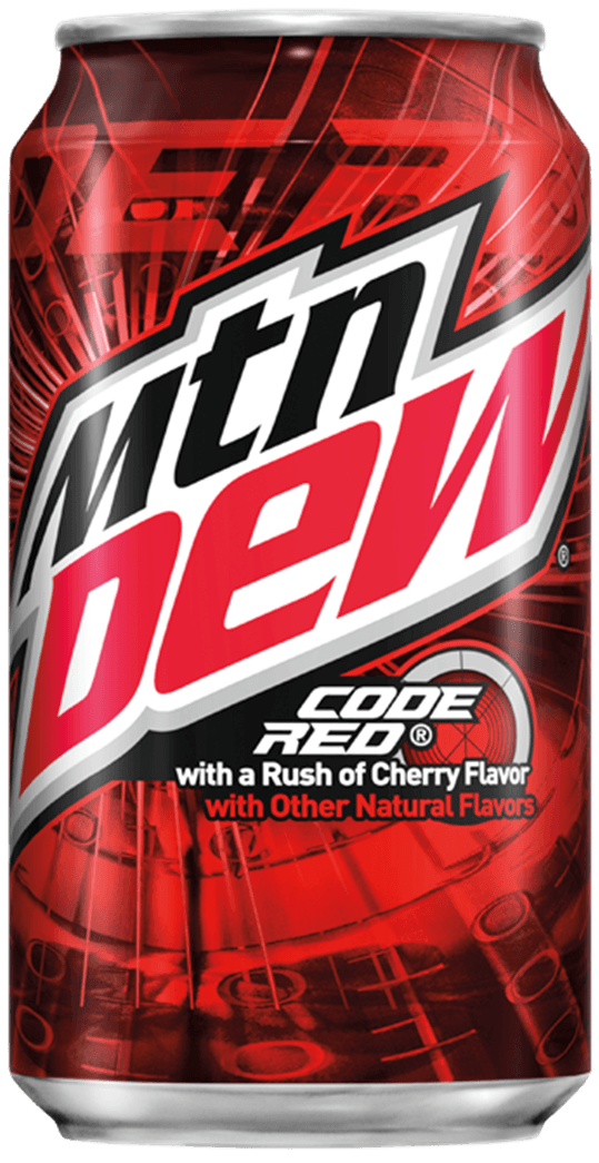 Mtn Dew Code Red Logo - Mtn Dew : LinPepCo