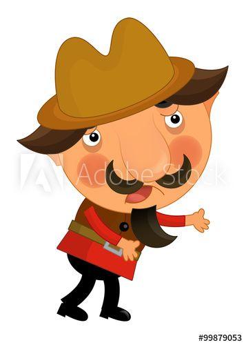 Undercover Cartoon Logo - Cartoon character - peasant or undercover nobleman - isolated ...