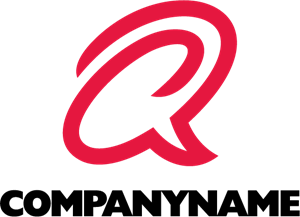Q Company Logo - Company Letter Q Speech Bubble Logo Vector (.AI) Free Download