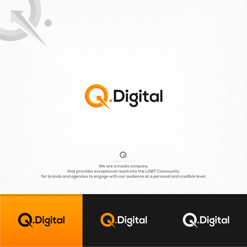 Q Company Logo - Logo for new LGBT digital media company | Logo design contest