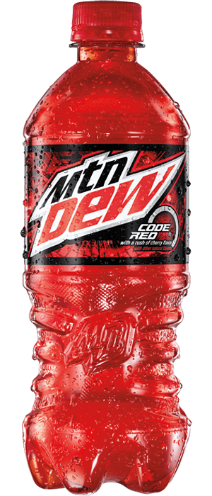 Mountain Dew Code Red Logo - Image - Old Design Mountain Dew Code Red Bottle.png | Mountain Dew ...