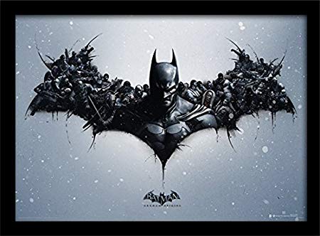 Batman Arkham Collection Logo - DC Comics Batman Arkham Origins 30 X 40 cm 