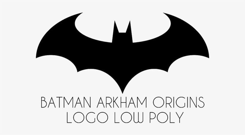 Batman Arkham Origins Logo - Batman Arkham Origins Low Poly Logo On Behance - Logo Batman Arkham ...