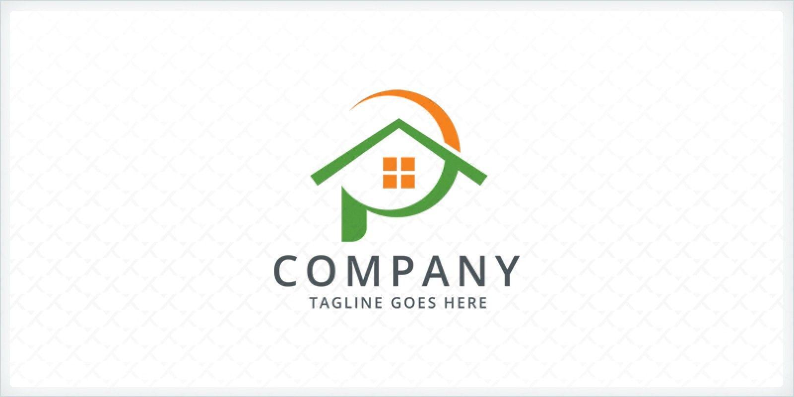 Letter P Company Logo - Letter P Estate Logo Template