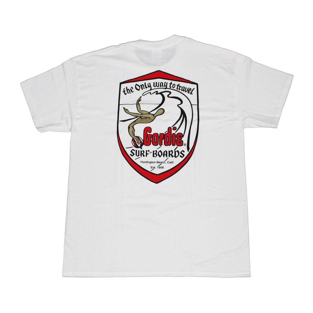 Gordie Surf Logo - Gordie Surfboards t-shirt