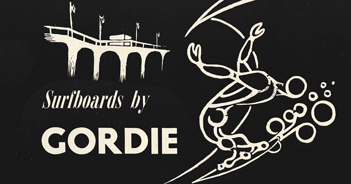 Gordie Surf Logo - The first 10 surfboard ads from the very first issue of SURFER