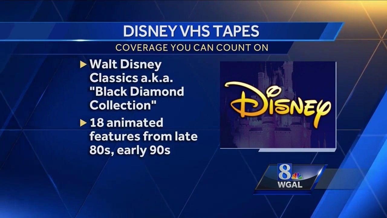 Old Walt Disney Classics Logo - Are your old Disney VHS tapes worth money?