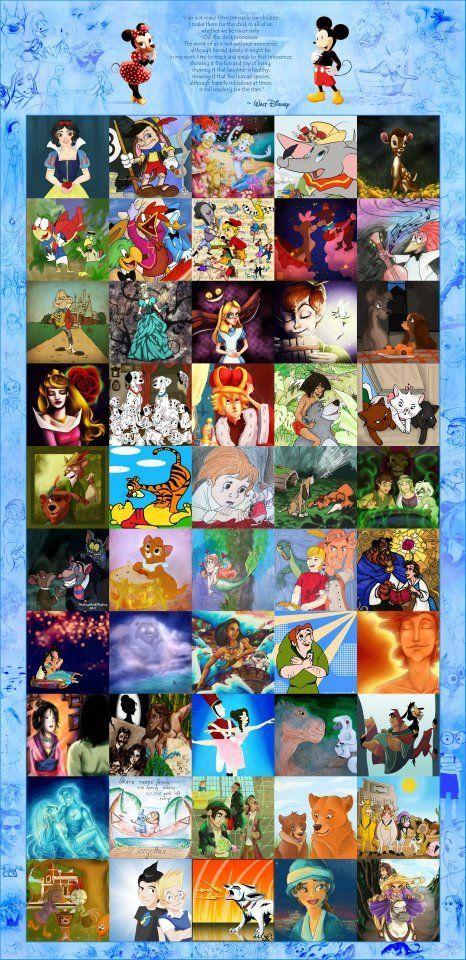 Old Walt Disney Classics Logo - Disney movies | Love a good Collage/Map/Infographic... | Disney ...