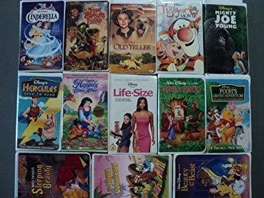 Old Walt Disney Classics Logo - Disney 13 Pack VHS Movies, Walt Disney: Cinderella