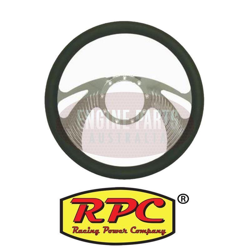 Chrome Boomerang Logo - RPC 14
