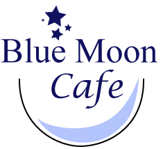 Blueberry Moon Logo - Wine & Spirits - Blue Moon Cafe