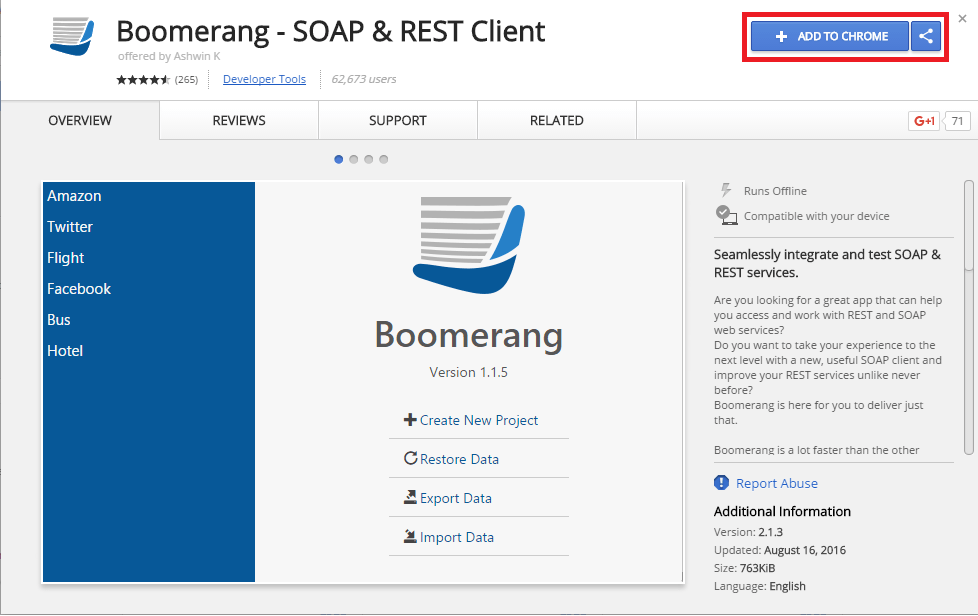Chrome Boomerang Logo - Salesforce SOAP Web Services using Boomerang SOAP & REST Client ...