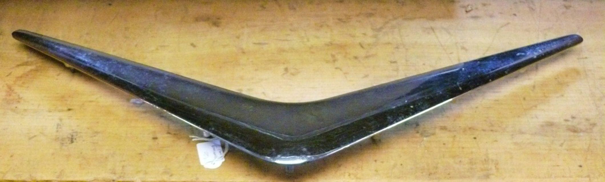 Chrome Boomerang Logo - Chrome boomerang hood ornament