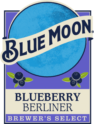 Blueberry Moon Logo - Blueberry Berliner