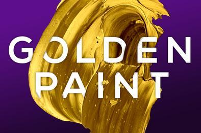 Golden Paint Logo - Golden Paint: 24 Isolated Abstract Paint Textures