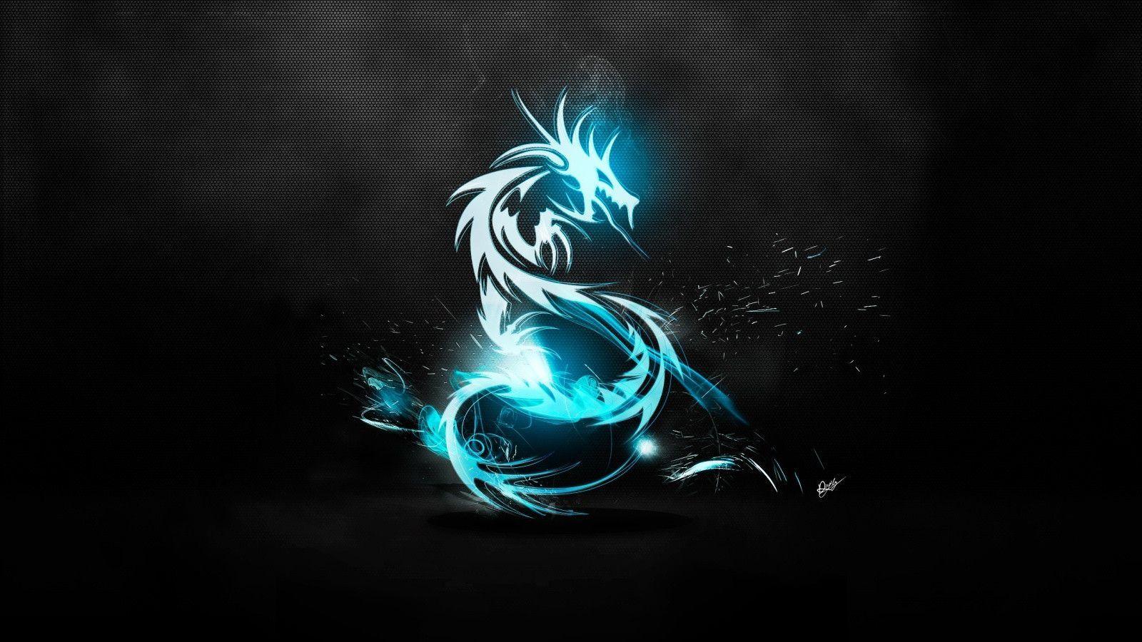 Cool Blue Dragon Logo - Blue Dragon Wallpapers - Wallpaper Cave